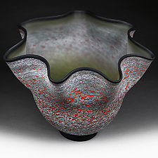 Aerial Autumn by Eric Bladholm (Art Glass Vessel)