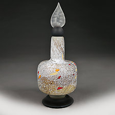 Marigold Mosaic Decorative Perfume Studio Prototype by Eric Bladholm (Art Glass Bottle)