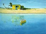Caribbean Gold by Laurie Regan Chase (Giclee Print)