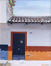 Blue Door by Laurie Regan Chase (Giclee Print)