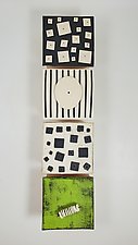 Tux by Lori Katz (Ceramic Wall Sculpture)
