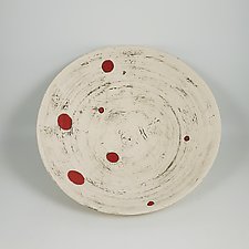 Red Dot by Lori Katz (Ceramic Bowl)