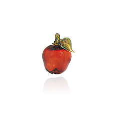 Red Delicious by Lucky Ducks Glass (Art Glass Ornament)