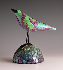 Riana by Patty Carmody Smith (Art Glass Sculpture)
