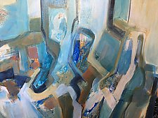 Rhapsody in Blues II by Carole Guthrie (Acrylic Painting)