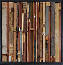 Carnival by Heather Patterson (Wood Wall Sculpture)