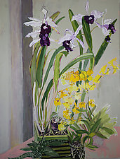 Norm's Orchids by Lila Bacon (Giclee Print)