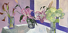 February Flowers 2 by Lila Bacon (Acrylic Painting)