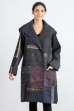 Pocket Coat #4 by Mieko Mintz (Cotton and Silk Coat, O/S (2-16))