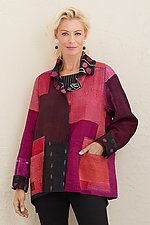 Kantha Patch Jacket by Mieko Mintz (Woven Jacket)