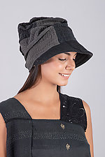 Tucked Brim Hat #4 by Mieko Mintz (Cotton Hat)