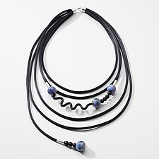 Twilight Delight Necklace by Dagmara Costello (Rubber Necklace)