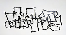Abstract Graffiti by Paul Arsenault (Metal Wall Sculpture)