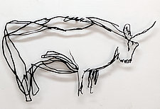 Bison by Paul Arsenault (Metal Wall Sculpture)