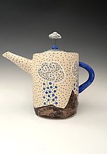 Monsoon Mountain Teapot by Vaughan Nelson (Ceramic Teapot)