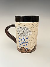 Monsoon Mountain Mug by Vaughan Nelson (Ceramic Mug)