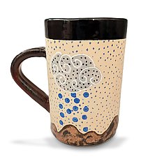 Monsoon Mountain Mug by Vaughan Nelson (Ceramic Mug)