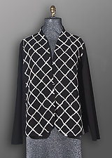 Grid Jacket by Jacquie Rice and Uosis Juodvalkis (Wool Jacket, L (14-16))