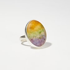 Oval Ring by Carol Martin (Silver Ring)