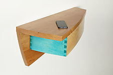 Wall Shelf 3 by Todd Bradlee (Wood Shelf)