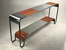 Channel Table by Doug Meyer (Metal Console Table)