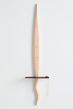 Squirly Tail Shelf by Steve Uren (Wood Wall Sculpture)