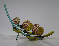Seed Pod Series by David Leppla (Art Glass Sculpture)