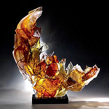 Affinity by Caleb Nichols (Art Glass Sculpture)