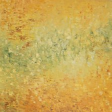 Yellow Fields by Linda Lamore (Oil Painting)