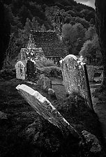 Saint Kevin's Church by Matt Anderson (Black & White Photograph)