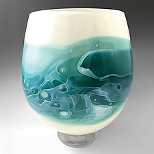 Tsunami by Eben Horton (Art Glass Bowl)
