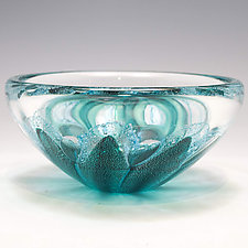 Swedish Foil Bowl by Jacob Pfeifer (Art Glass Bowl)