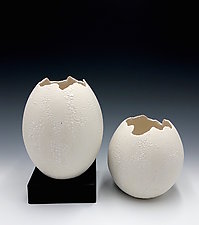 Emergence by Valerie Seaberg (Ceramic Vase)