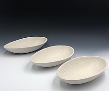 Country White Server by Valerie Seaberg (Ceramic Bowl)
