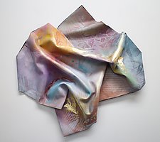 Evening Blush by Karen Hale (Painted Wall Sculpture)
