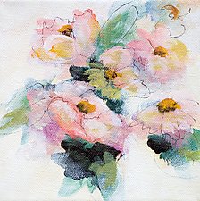 Spring Fever  II by Karen  Hale (Acrylic Painting)