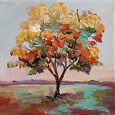 Autumnal I by Karen  Hale (Acrylic Painting)