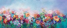 Burst Into Bloom by Karen Hale (Acrylic Painting)