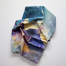 Comes Evening by Karen  Hale (Painted Wall Sculpture)
