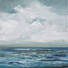 Out to Sea by Karen  Hale (Acrylic Painting)