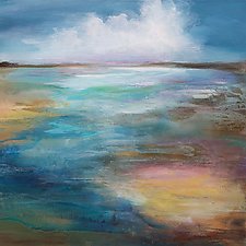 Azure Light by Karen Hale (Acrylic Painting)