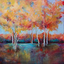 Autumn Memories by Karen Hale (Acrylic Painting)