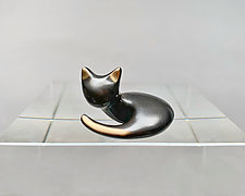 Cat by Yenny Cocq (Bronze Sculpture)