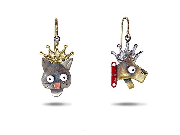 Reigning Cats & Dogs Earrings