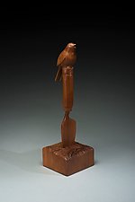 Ode to Spring Gardening by Marceil DeLacy (Wood Sculpture)