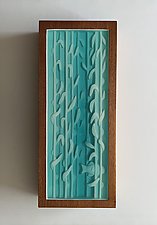 Kelp Forest by Marceil DeLacy (Wood Wall Sculpture)