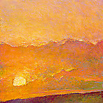 Sunset Impression by Ken Elliott (Giclee Print)