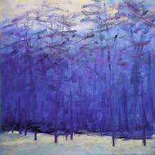 Blue Forest Haze by Ken Elliott (Giclee Print)