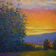 Enriched Evening, Sunset by Ken Elliott (Giclee Print)