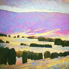 Foothill Glow by Ken Elliott (Oil Painting)
